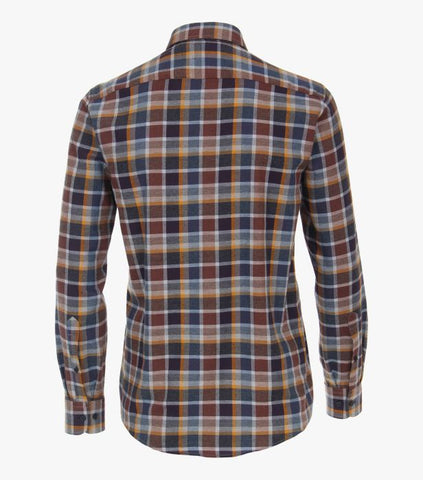 Casa Moda - Long Sleeve Cotton Shirt - Casual Fit - 423923400