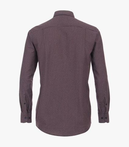 Casa Moda - Long Sleeve Cotton Shirt - Comfort Fit - 423949500