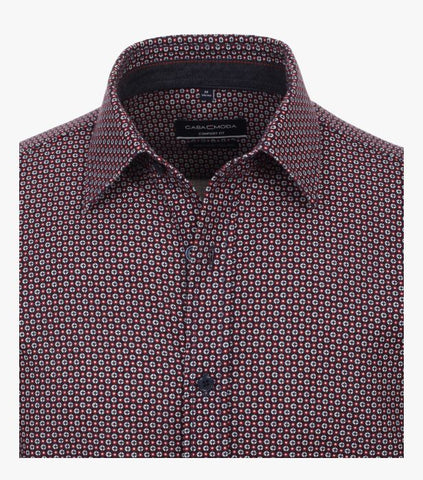 Casa Moda - Long Sleeve Cotton Shirt - Comfort Fit - 423949500 Clearance