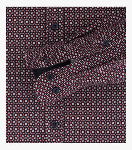 Casa Moda - Long Sleeve Cotton Shirt - Comfort Fit - 423949500 Clearance