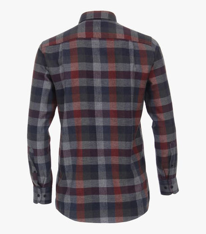 Casa Moda - Long Sleeve Cotton Shirt - Comfort Fit - 423954100 Clearance