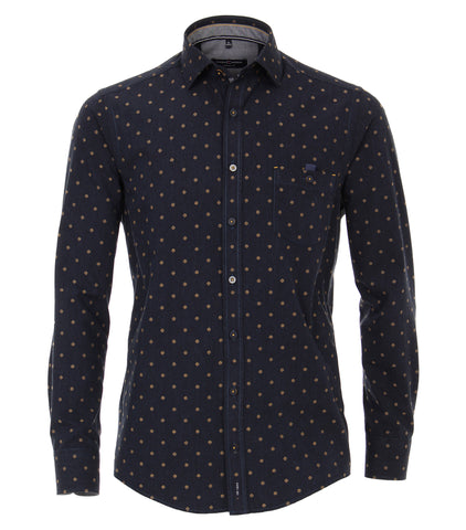 Casa Moda - Long Sleeve Shirt - Casual Fit -  493253500 - Clearance
