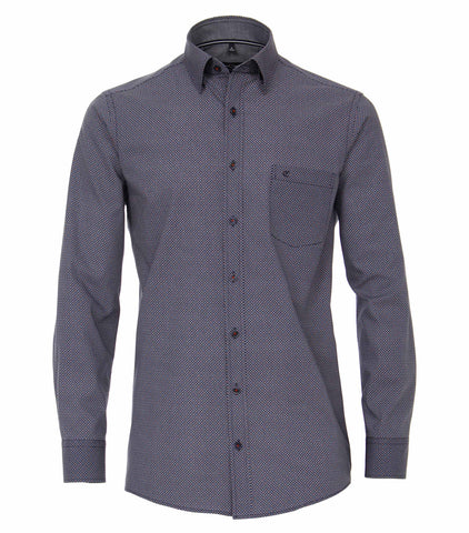 Casa Moda - Long Sleeve Shirt - Comfort Fit -  493273900 - Clearance