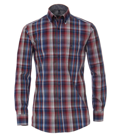 Casa Moda - Long Sleeve Shirt - Comfort Fit - 493286600 - Clearance