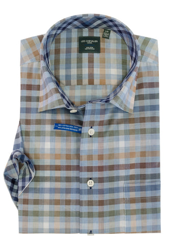 Leo Chevalier - Short Sleeve Shirt - Non-Iron 522398 - Clearance