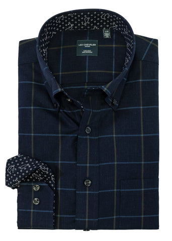 Leo Chevalier - Long Sleeve Shirt - Big and Tall - 525496/QT - Clearance