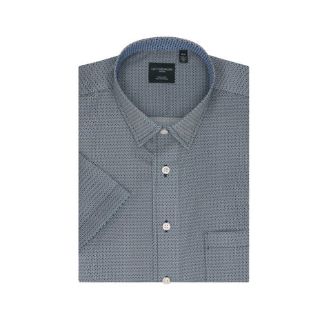 Leo Chevalier - Short Sleeve Shirt - Casual Fit - 100% Cotton Non-iron - 620354