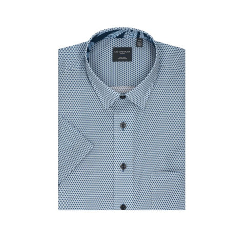 Leo Chevalier - Short Sleeve Shirt - Casual Fit - 100% Cotton Non-iron - 620361
