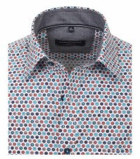 Casa Moda - Short Sleeve Cotton Shirt - Comfort Fit - 903425100 Clearance