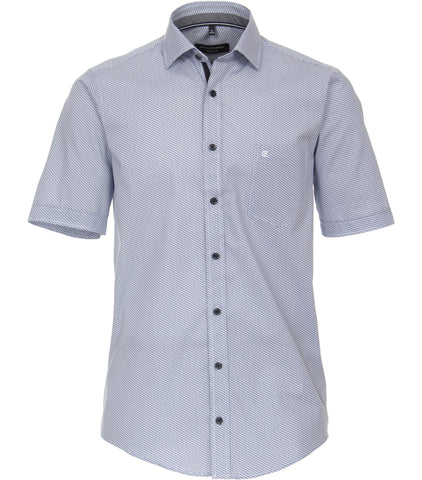 Casa Moda - Short Sleeve Cotton Shirt - Casual Fit - 923809900 Clearance