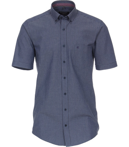 Casa Moda - Short Sleeve Cotton Shirt - Casual Fit - 923810000