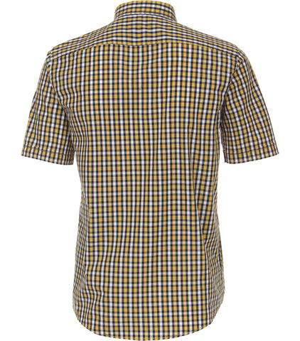 Casa Moda - Short Sleeve Organic Cotton Shirt - Casual Fit - 923846600