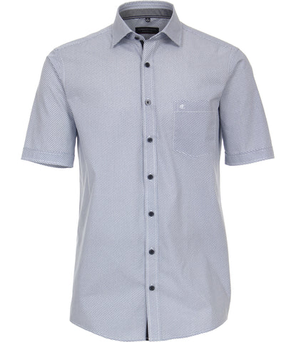 Casa Moda - Short Sleeve Cotton Shirt - Comfort Fit - 923858300 Clearance