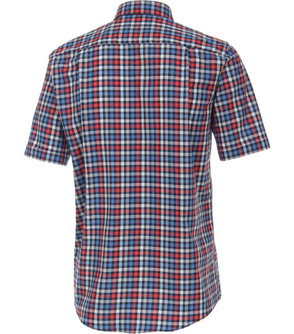 Casa Moda - Short Sleeve Cotton Shirt - Comfort Fit - 923859000