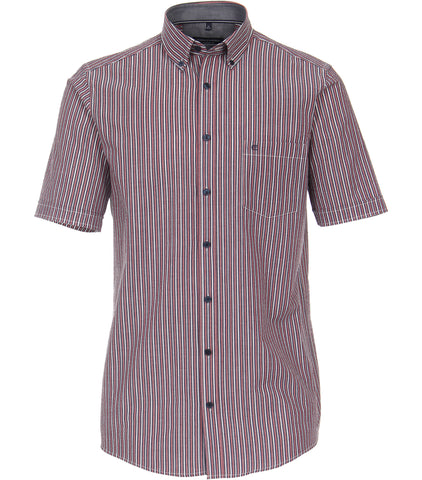 Casa Moda - Short Sleeve Cotton Shirt - Comfort Fit - 923859200