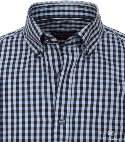 Casa Moda - Short Sleeve Cotton Shirt - Comfort Fit - 923867700 Clearance