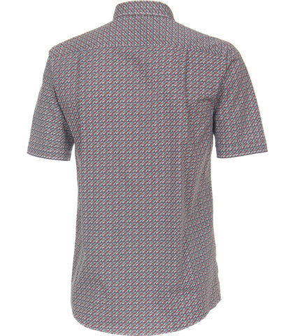 Casa Moda - Short Sleeve Cotton Shirt - Comfort Fit - 923867800