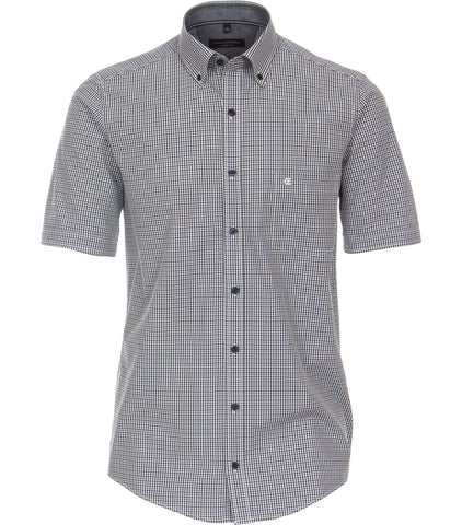 Casa Moda - Short Sleeve Cotton Shirt - Casual Fit - 923888200 Clearance
