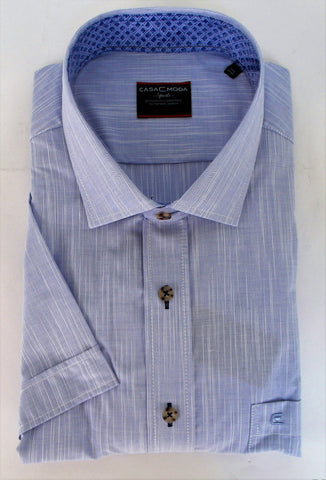 Casa Moda - Short Sleeve Shirt - 962399900 -  Clearance