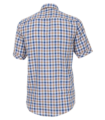 Casa Moda - Short Sleeve Cotton Shirt - Big and Tall   982904000 Clearance
