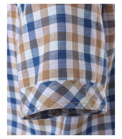 Casa Moda - Short Sleeve Cotton Shirt - Big and Tall   982904000 Clearance