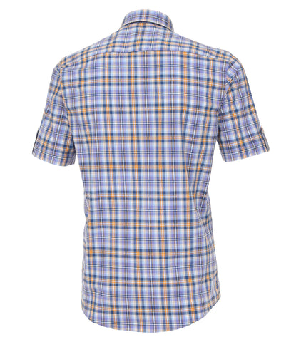Casa Moda - Short Sleeve Cotton Shirt - Big and Tall - 982905900 - Clearance
