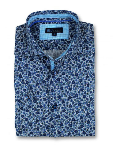 Blu - Short Sleeve Shirt - B-1945320  Clearance