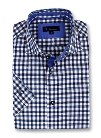 BLU - Short Sleeve Shirt - B-1945322  Clearance