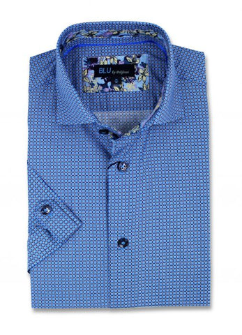 Blu - Short Sleeve Shirt - B-1947313 Clearance