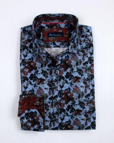 BLU  - Long Sleeve Shirt - B-2045374 Clearance