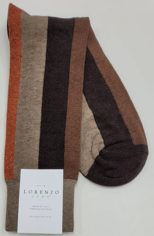 Lorenzo Uomo - Socks - Fancy - Cotton Blend - B8401101F22