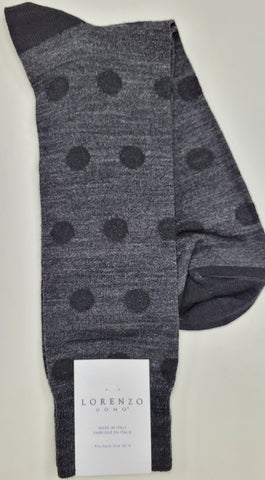 Lorenzo Uomo - Socks - Fancy - Wool Blend - B8401131F22