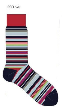 Lorenzo Uomo - Socks - Fancy - Cotton Blend - B840636S20