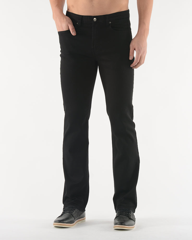 Lois - Brad Slim Stretch Jean Style Twill Pants - 1136-6240-XX - Black 