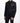 Jack Victor - Super 130s Wool Suit - MODERN FIT - Made In Canada - (Black, Charcoal, Mid Grey)