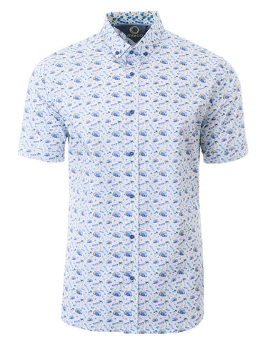 Marco - Short Sleeve Sport Shirt - Cotton Blend - Semi Fitted  - CH2622C Clearance