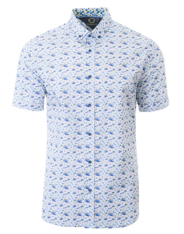Marco - Short Sleeve Sport Shirt - Cotton Blend - Semi Fitted  - CH2622C