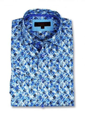 Serica - Classics - Short Sleeve Shirt - CSP-195540 Clearance