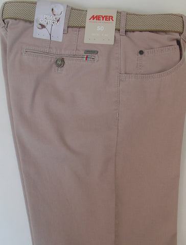 Meyer - Dubai - Jean Style Detailed Casual Pant - Pima Cotton - 3108 1