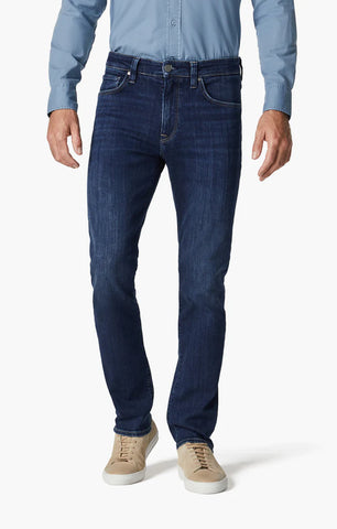 34 Heritage - Courage Straight Leg Jean - Mid Rise - Deep Brushed Organic - H0031083286 (D)