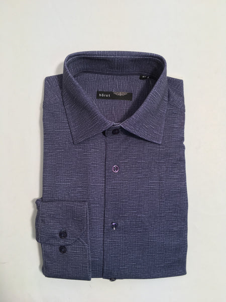 Horst - Long Sleeve Casual Shirt - Modern Fit - Stretch Cotton Blend H ...