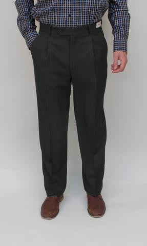 Gala - J1 Demy - Wool Dress Pant - Single Pleat Front - Classic Fit - Made In Canada