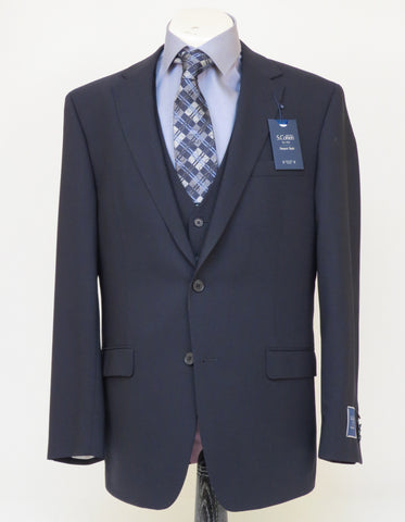 S. Cohen - Smart Suit - 4J00S2 - U Classic Fit -100% Wool - Navy