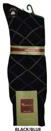 Vannucci Socks - Fancy - King Size - K1428