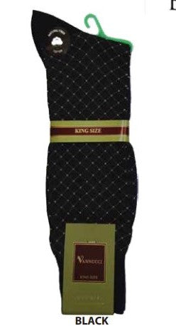 Vannucci Socks - Fancy - King Size - K241