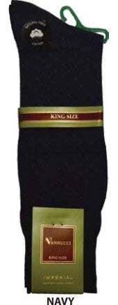 Vannucci Socks - Fancy - King Size - K241