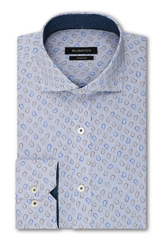 Bugatchi - Long Sleeve - Shaped Fit -  LS3502L45S - Clearance