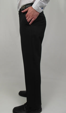 Gala - V1 - Dress Pant - Classic Fit - (Marco flat front) - Wool Blend