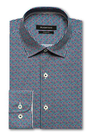 BUGATCHI - Long Sleeve Shirt - Classic Fit -  MS7025D23 - Clearance