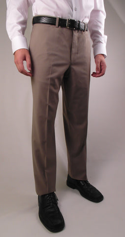 Riviera - Traveler - Washable Stretch Wool Blend - Classic Fit - R595-4 - Tan, Summer Taupe, Dark Brown - Made in Canada